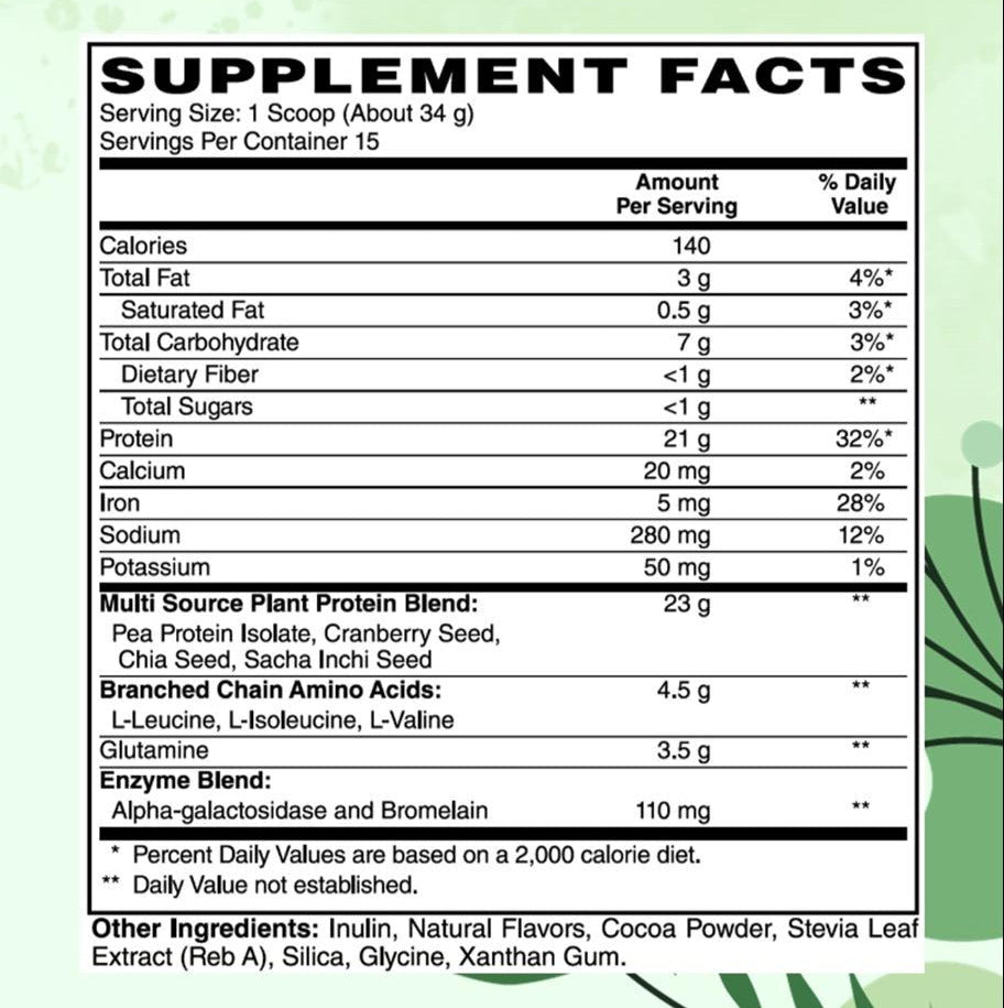 Holistic Vegan Protein (Chocolate)