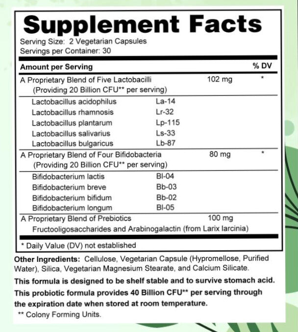 Holistic Probiotics