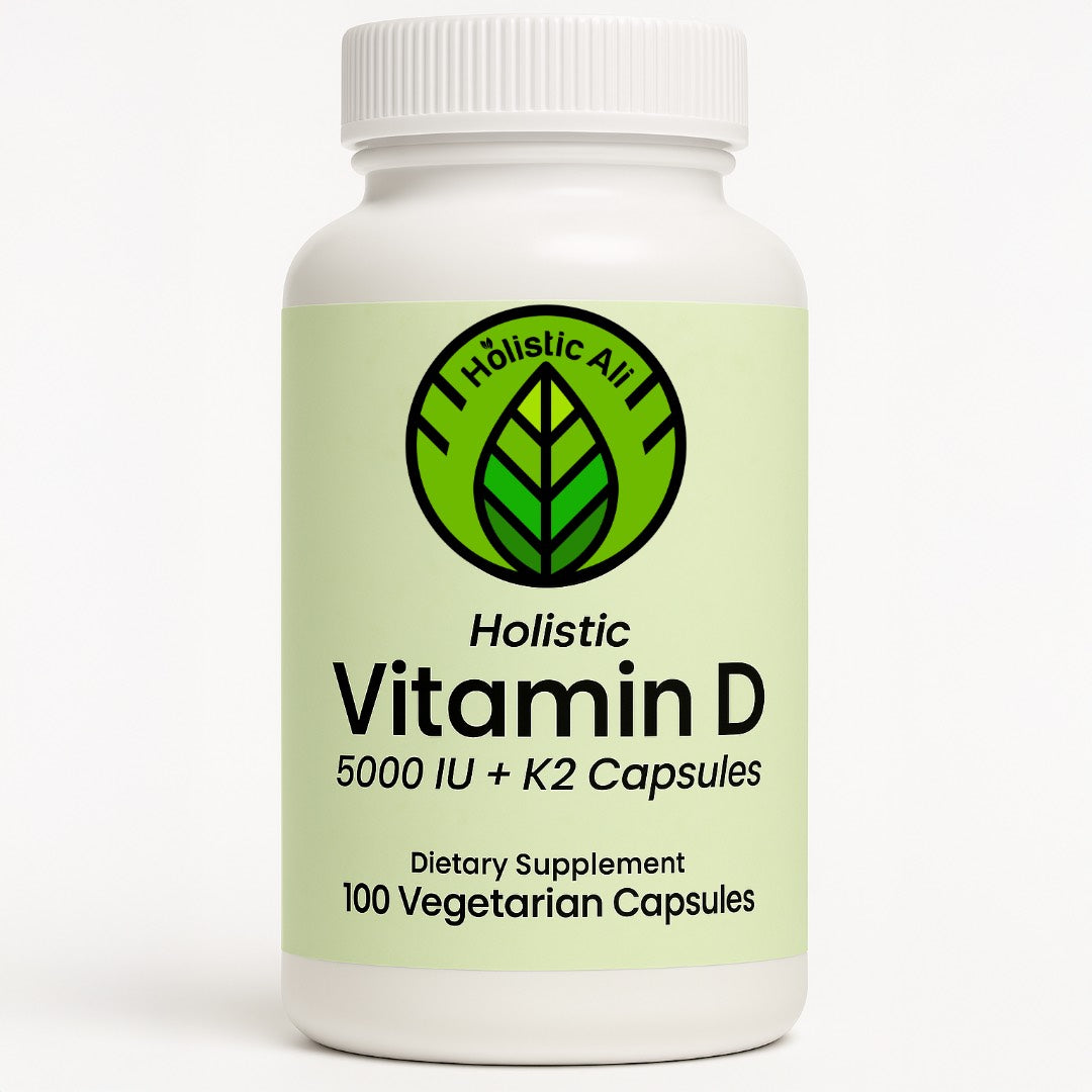 Holistic Vitamin D 5000 IU + K2 Capsules