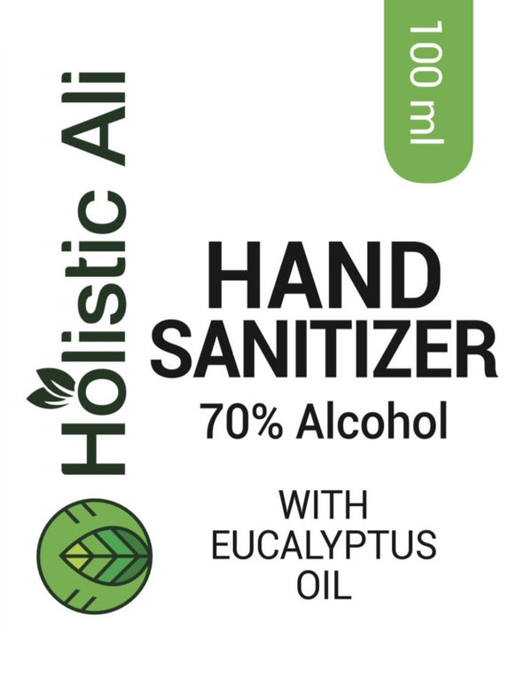 Hand Sanitizer 70% Ethyl Alcohol with Eucalyptus Oil 3-125ml Bottles