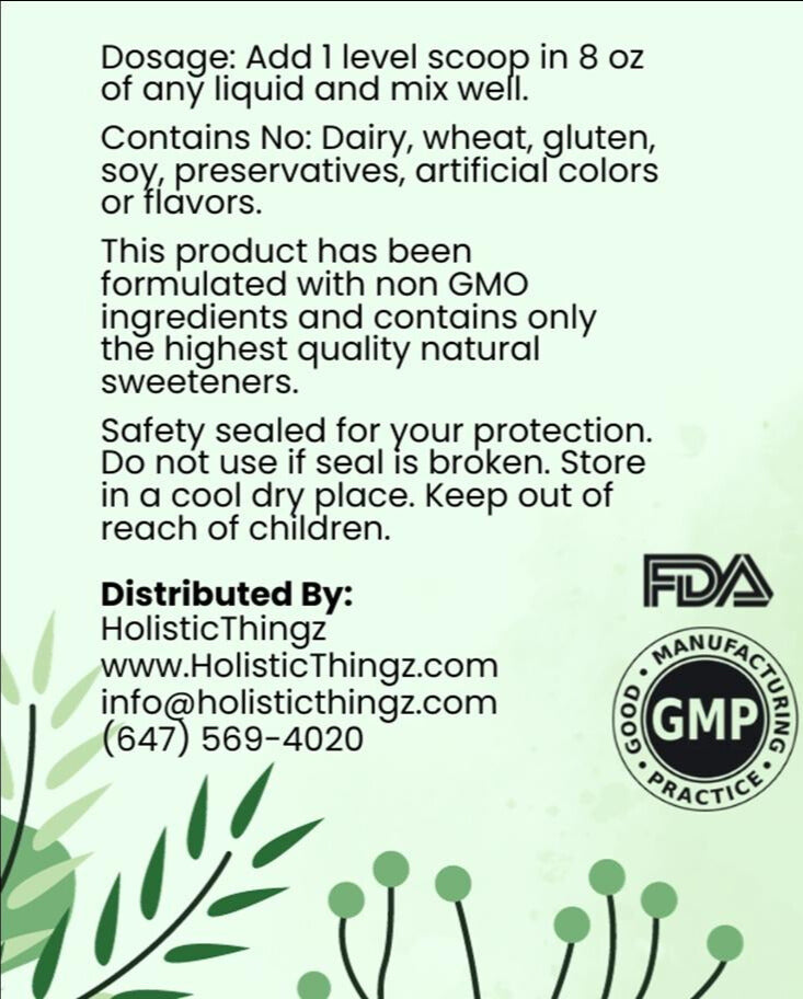 Holistic Vegan Protein (Vanilla)
