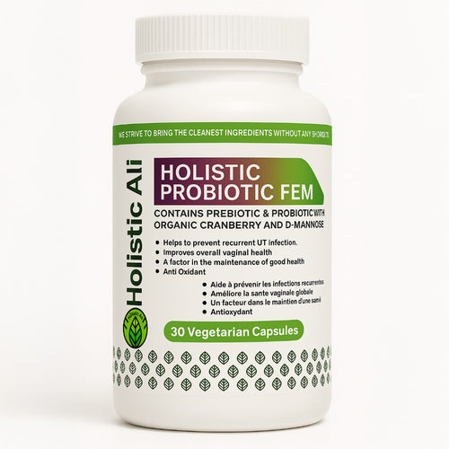 Holistic Probiotic Fem UTI Support 30 Veggie Capsules