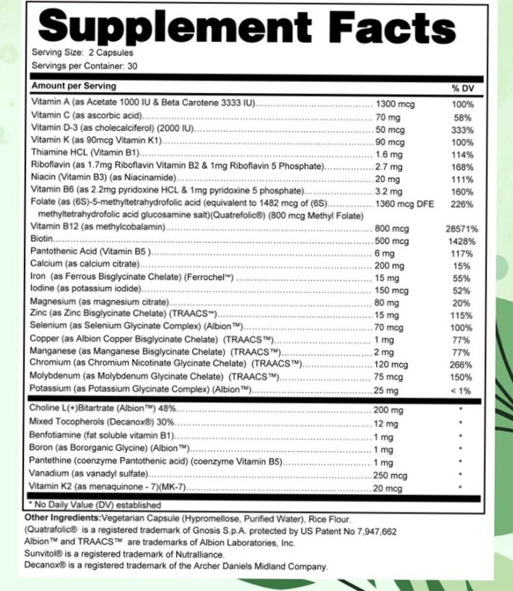 Holistic Prenatal Multi