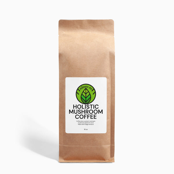 Holistic Mushroom Coffee - Lion’s Mane & Chaga Blend 16oz