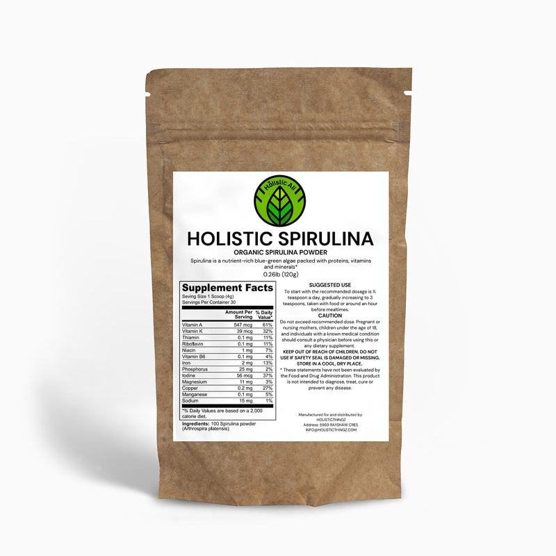 Holistic Organic Spirulina Powder