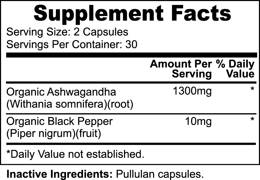 Holistic Ashwagandha Capsules