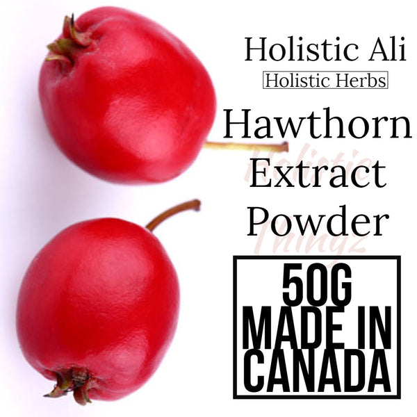 Hawthorn Extract Powder 50g, Organically Grown