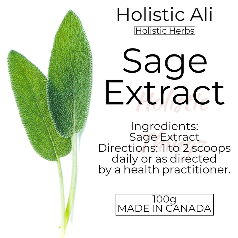 Sage Extract Powder 100g Holistic Thingz