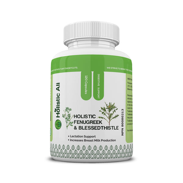 Holistic Fenugreek & Blessedthistle 120 Capsules